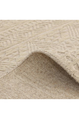 Fallkirk, Handmade Area Rug - 3' 0'' X 5' 0'' Brown