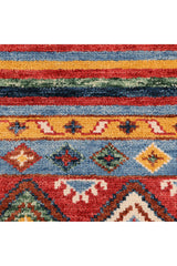 Renfrew, Handmade Area Rug - 3' 0'' X 5' 0'' Red