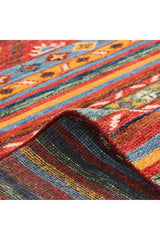 Renfrew, Handmade Area Rug - 3' 0'' X 5' 0'' Red