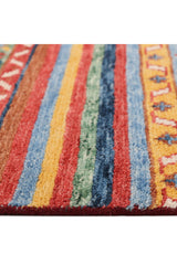 Renfrew, Handmade Area Rug - 3' 0'' X 5' 0'' Red