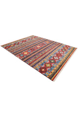 Renfrew, Handmade Area Rug - 3' 0'' X 5' 0'' Red