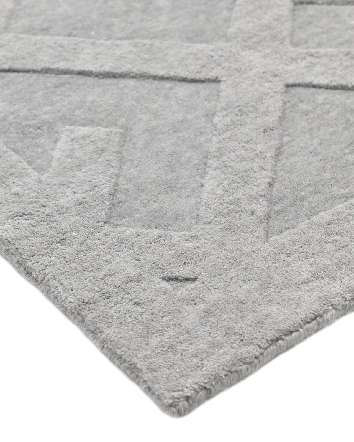 Arlo (indoor/outdoor) Hand-Loomed Contemporary Solid Light Gray Area Rug Light Gray