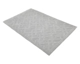 Arlo (indoor/outdoor) Hand-Loomed Contemporary Solid Light Gray Area Rug Light Gray