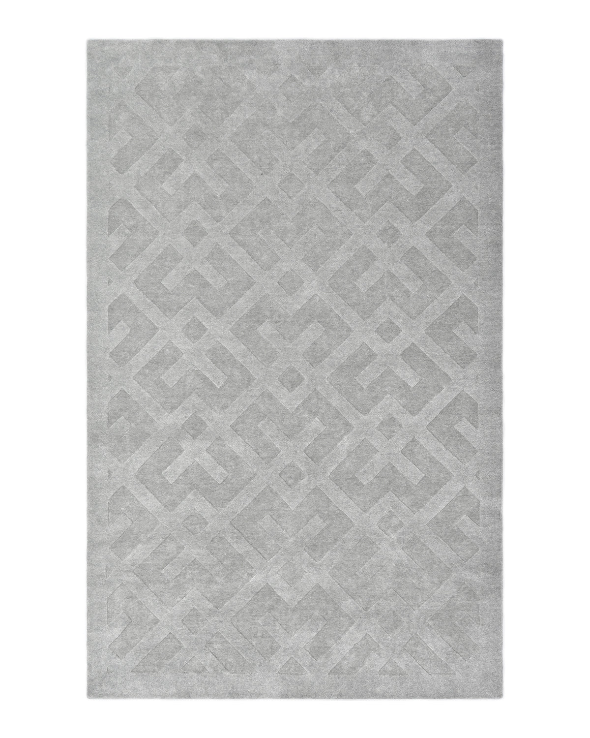 Arlo (indoor/outdoor) Hand-Loomed Contemporary Solid Light Gray Area Rug Light Gray