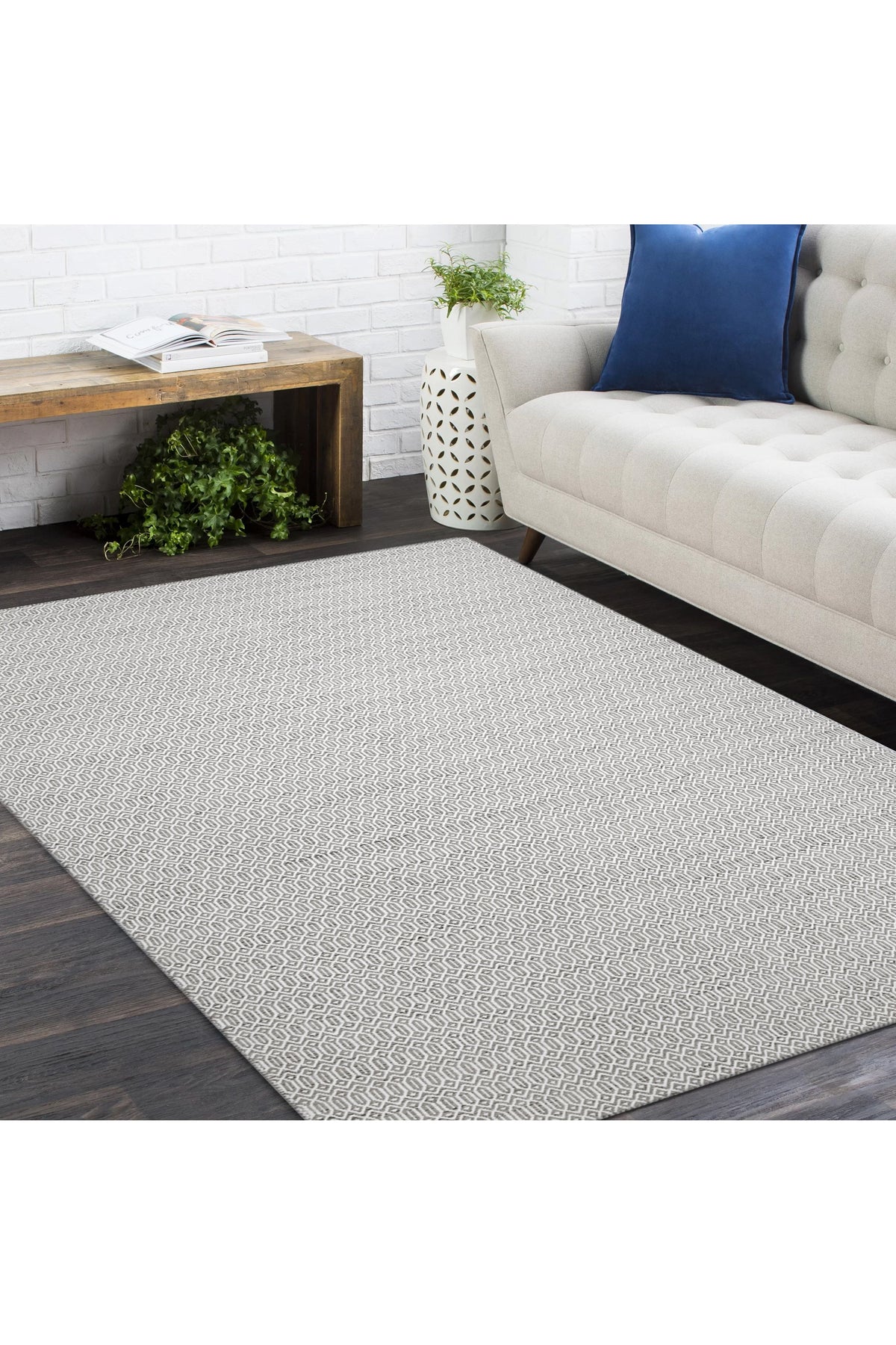 Chatham, Handmade Area Rug - 3' 0" X 5' 0" Gray