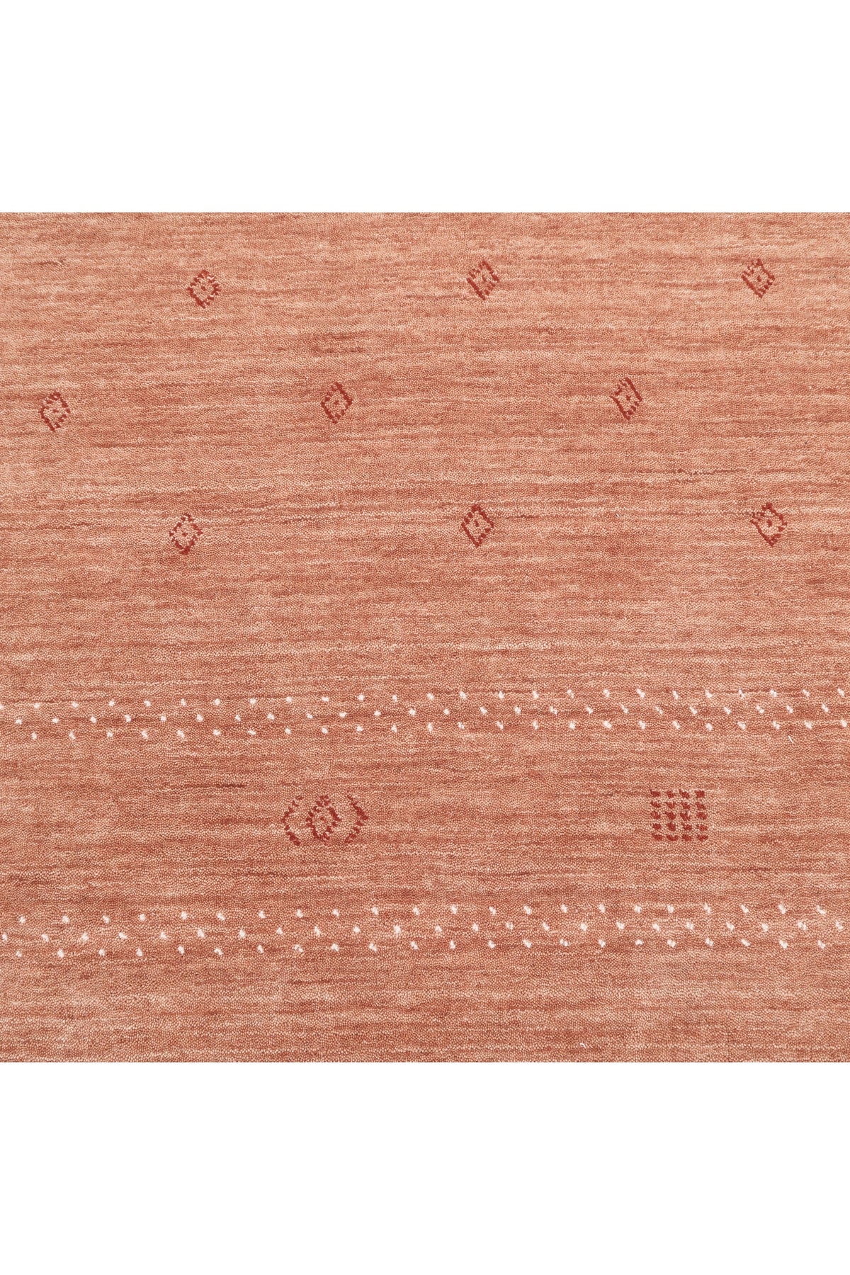 Simi, Handmade Area Rug - 3' 0" X 5' 0" Peach