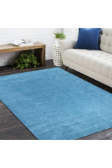Simi, Handmade Area Rug - 3' 0" X 5' 0" Blue