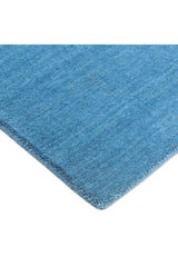 Simi, Handmade Area Rug - 3' 0" X 5' 0" Blue