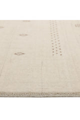Simi, Handmade Area Rug - 3' 0'' X 5' 0'' Ivory