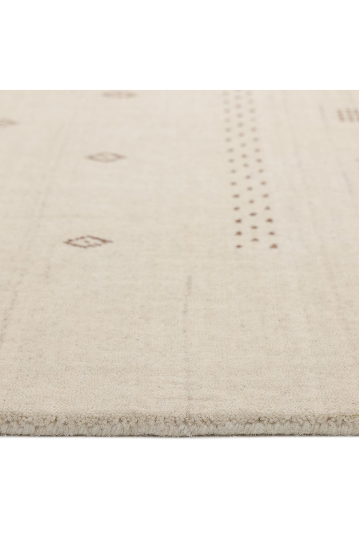 Simi, Handmade Area Rug - 3' 0'' X 5' 0'' Ivory
