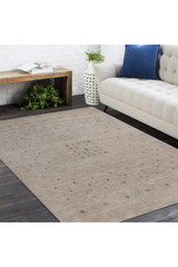 Simi, Handmade Area Rug - 3' 0'' X 5' 0'' Brown