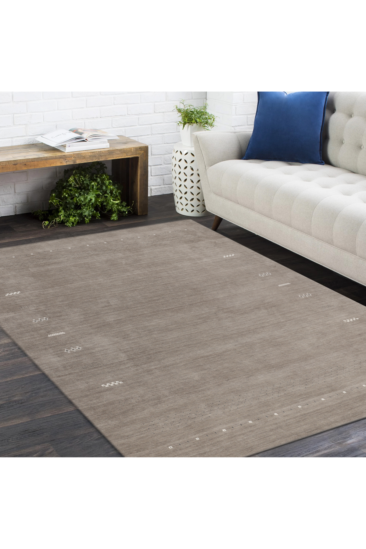 Hartford, Handmade Area Rug - 3' 0'' X 5' 0'' Brown