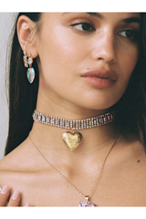 The Rebecca Heart Earrings