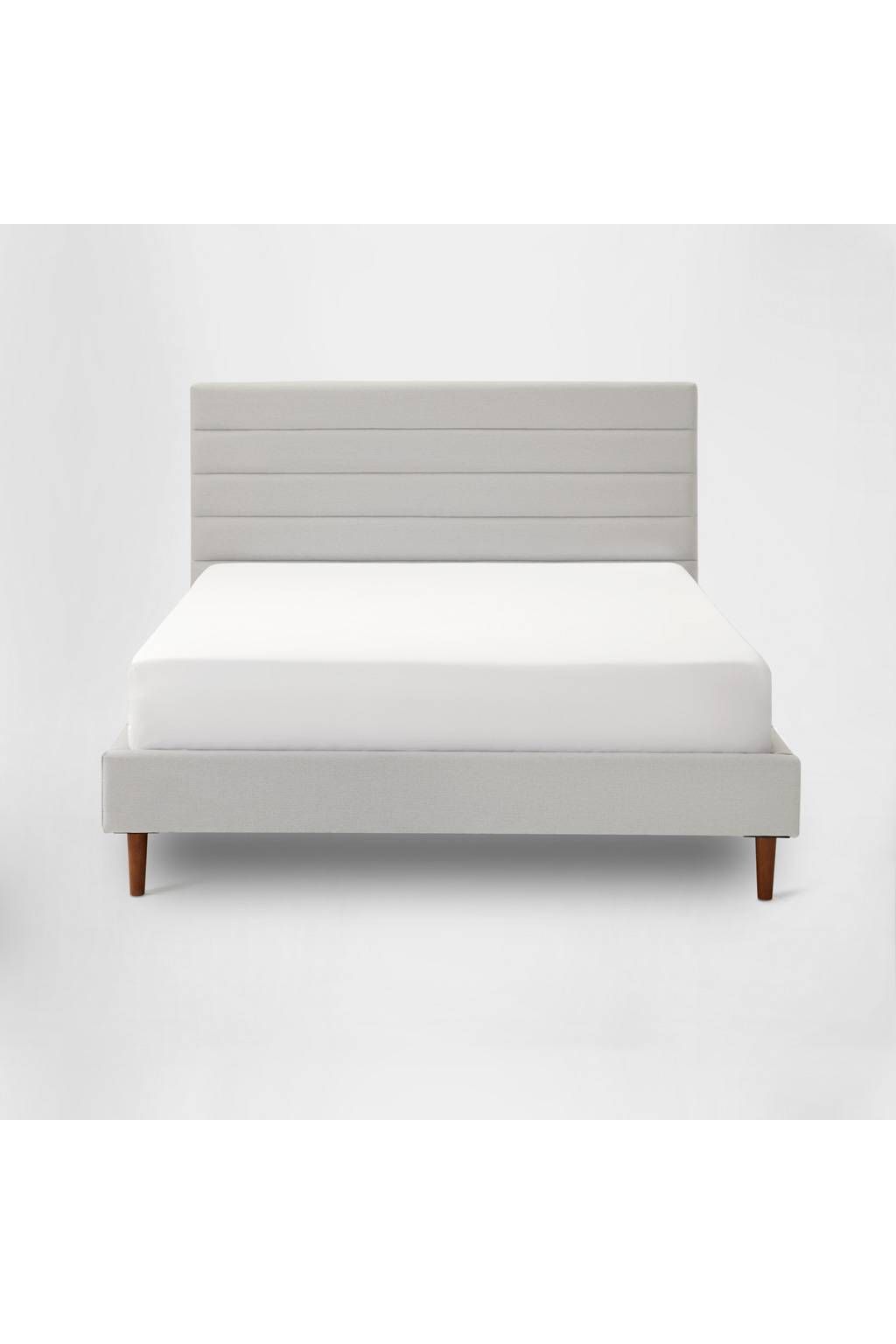 Bed Frame With Headboard (horizontal Tufted)