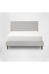 Bed Frame With Headboard (horizontal Tufted)