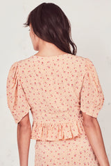 LoveShackFancy Steph Top - Sardinia