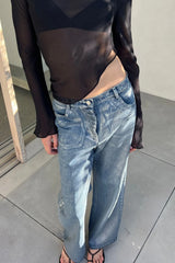 Significant Other Sabrina Metallic Jean