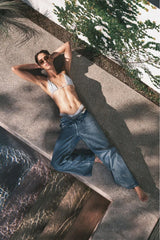 Significant Other Sabrina Metallic Jean