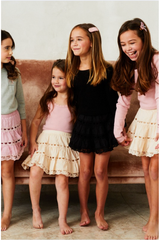 Sofia Heart Bow Lace Mini - Champagne