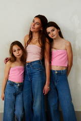 Alexa Tube Top - Ballet Pink