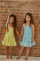 Sofia Pastel Blue Mini Skirt