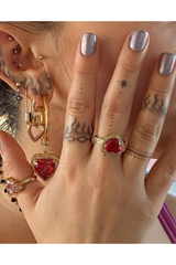 The Cherry Heart Ring