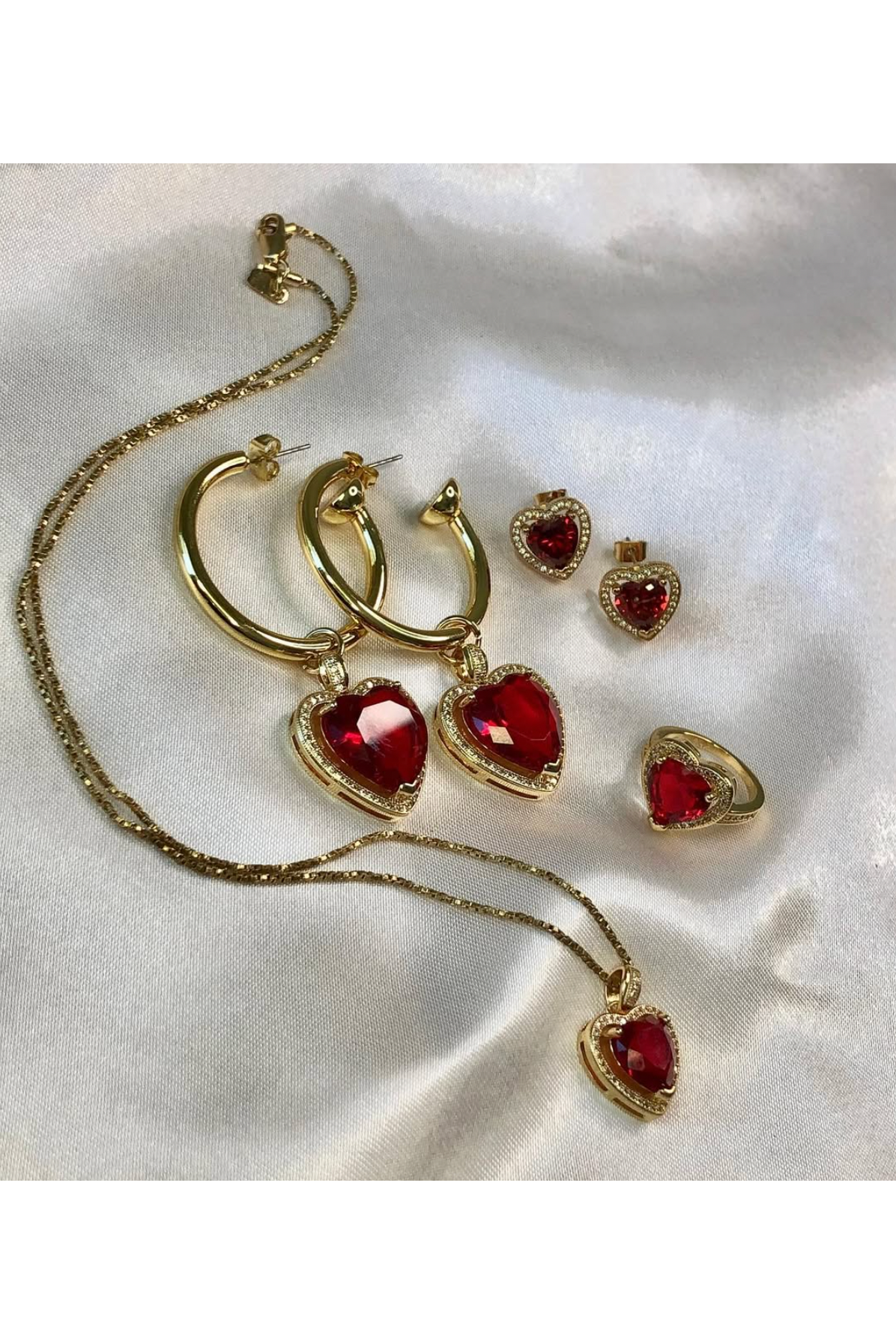 The Cherry Heart Ring