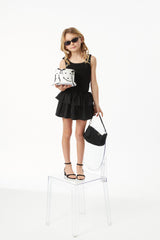 Harlow Black Heart Cut Out Tank