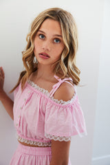 Shay Pink Heart Top