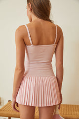 Simone Pastel Pink Tank