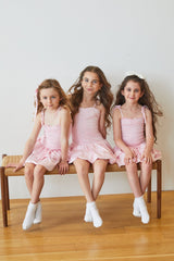 Bailey Pastel Pink Satin Ballet Dress