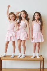 Bailey Pastel Pink Satin Ballet Dress