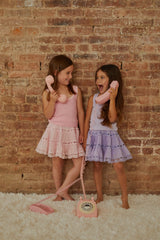 Sofia Lavender Mini Skirt