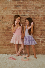 Sofia Lavender Mini Skirt