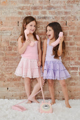 Sofia Lavender Mini Skirt