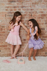 Sofia Pink Mini Skirt S26
