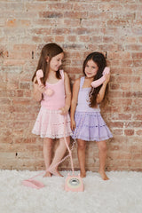 Sofia Lavender Mini Skirt