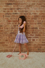 Sofia Lavender Mini Skirt