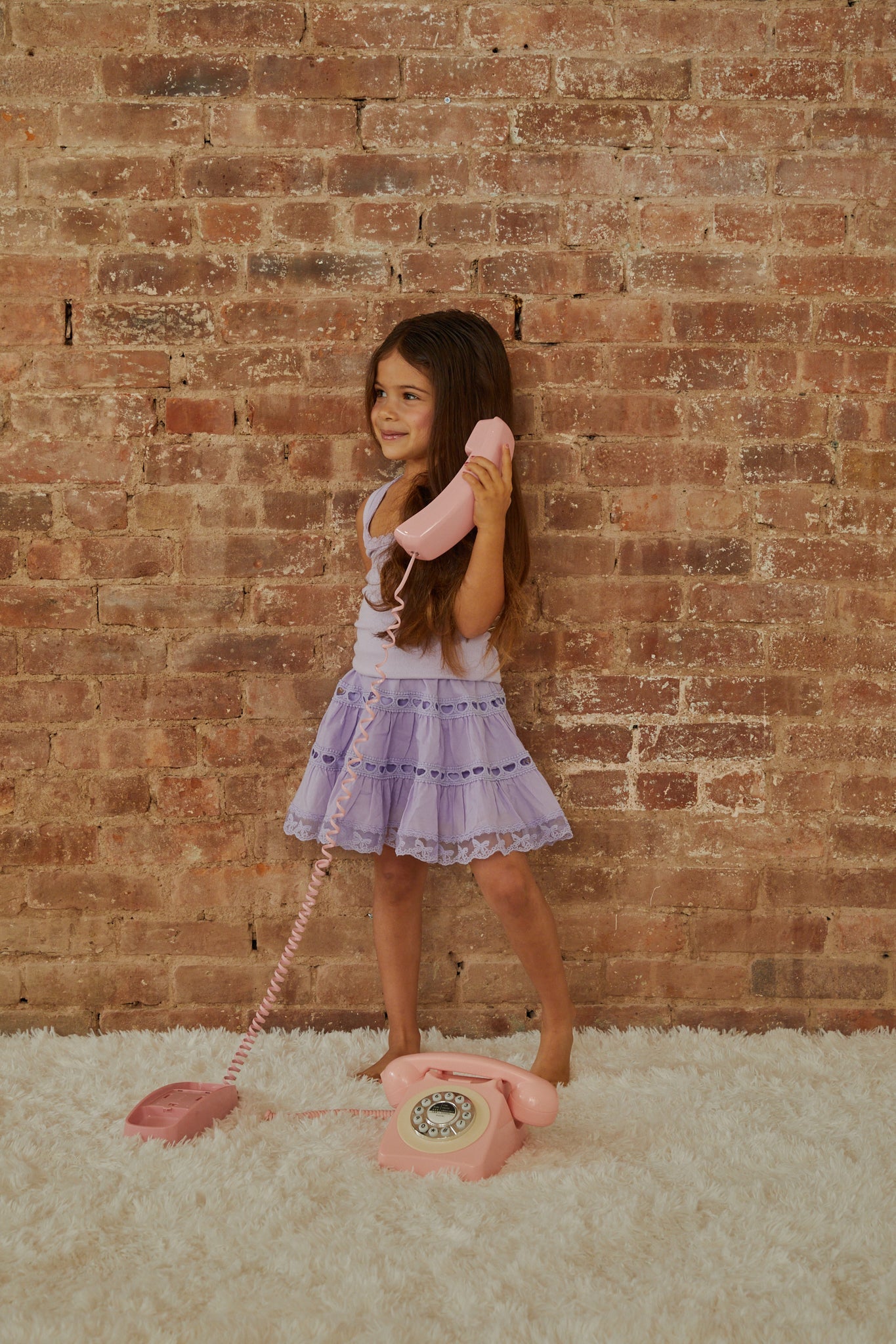 Sofia Lavender Mini Skirt