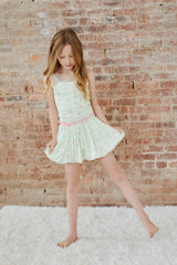 Bailey Rose & Bow Yellow Satin Ballet Dress
