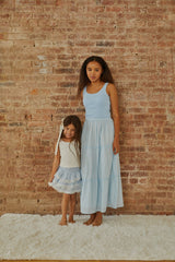 Harlow Robins Egg Blue Heart Cut Out Tank