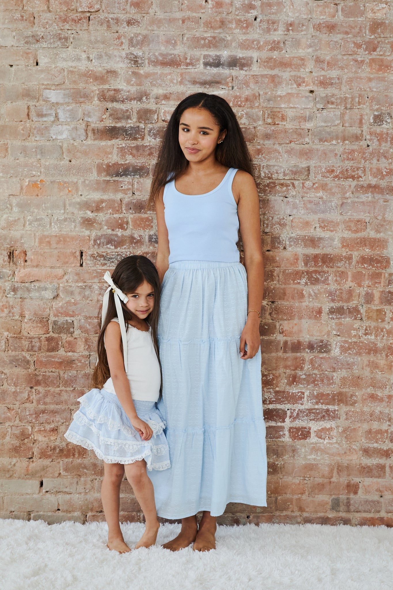 Harlow Robins Egg Blue Heart Cut Out Tank