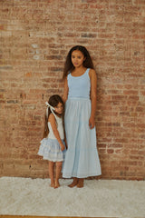 Harlow Robins Egg Blue Heart Cut Out Tank