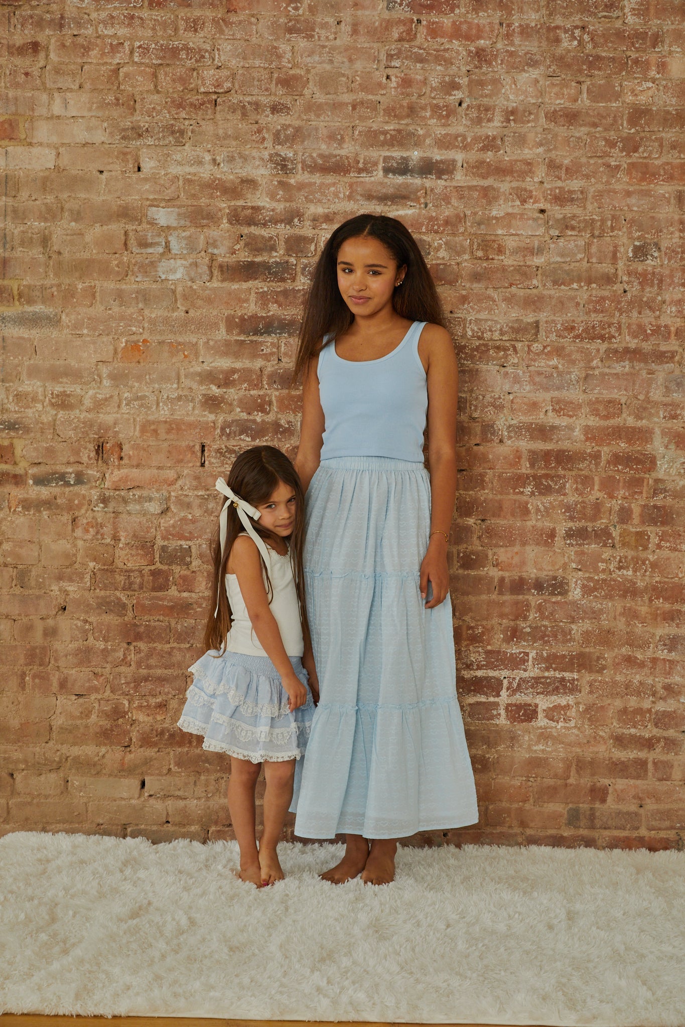 Harlow Robins Egg Blue Heart Cut Out Tank