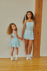 Harlow Pastel Blue Heart Cut Out Tank