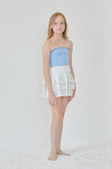 Alexa Pastel Blue Tube Top S26
