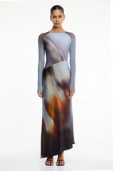 Significant Other Sofiya Long Sleeve Maxi Dress