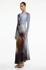 Significant Other Sofiya Long Sleeve Maxi Dress