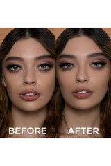 Soft Focus Setting Powder - Buttermilk before After