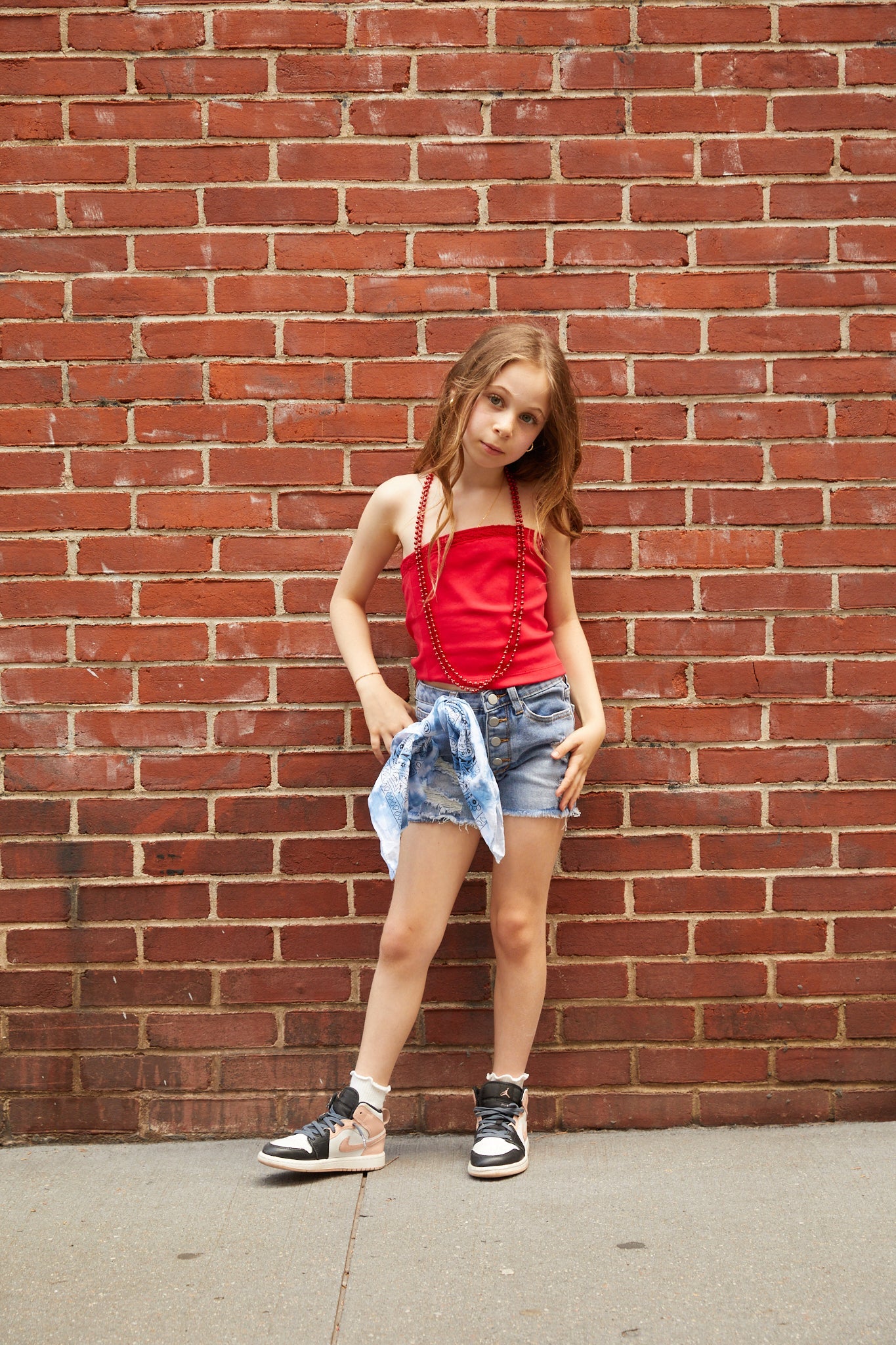 Alexa Camp Red Tube Top